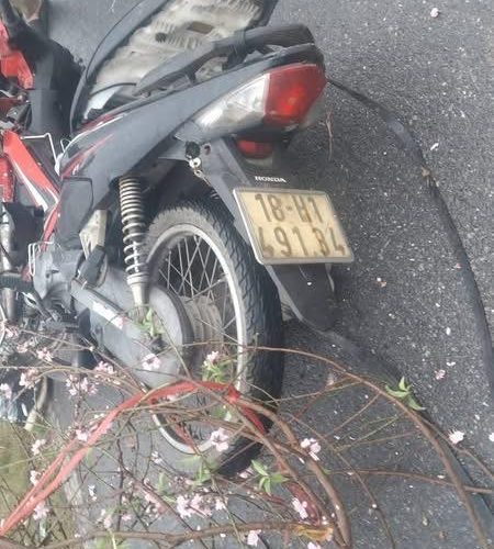 Hiện trường xảy ra sự việc tại Ngã 3 Trực Thái