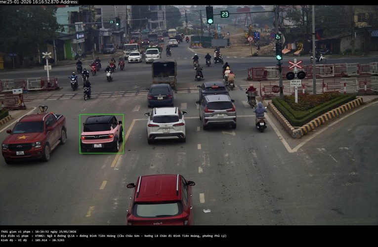 Thông báo danh sách 253 phương tiện bị phạt nguội qua hệ thống Camera AI tại Ninh Bình