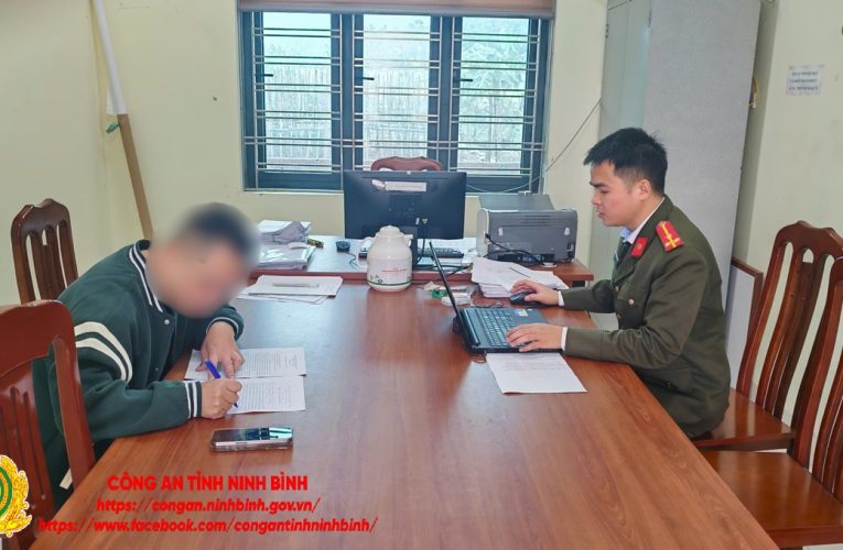 Phòng An Ninh mạng xử lý trường hợp ở Phường Kim Thanh bình luận bôi nhọ cán bộ CSGT hy sinh khi làm nhiệm vụ