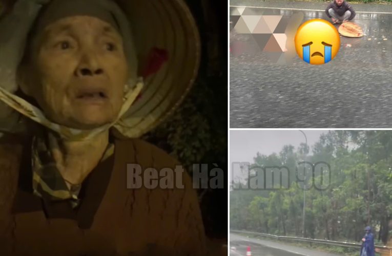 [VIDEO] Hiện trường vụ bà cụ đi lạc trên Đại lộ Thăng Long giữa đêm khuya