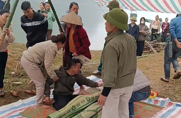 [VIDEO] Hiện trường tìm thấy nạn nhân vụ lật thuyền ở Thác Bà