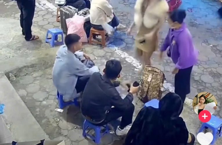 [VIDEO] Cô gái đá vali và cốc nước của thanh niên ngồi chờ xe lên tiếng phân trần sự việc gây ồn ào