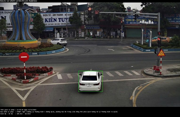 Danh sách phương tiện vi phạm giao thông được phát hiện qua hệ thống giám sát và thiết bị nghiệp vụ từ ngày 6-17/2/2026