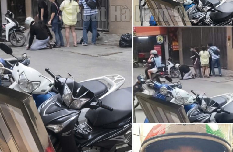 [VIDEO] Bức xúc vụ việc 2 thanh niên đi xe máy chặn đầu rồi tương tác thanh niên đi xe máy tại Đình Thôn 2