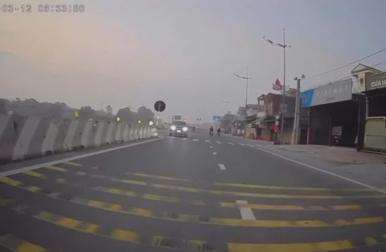 [VIDEO] Điều khiển xe đi ngược chiều trên QL1A, nữ tài xế bị phạt 19 triệu đồng